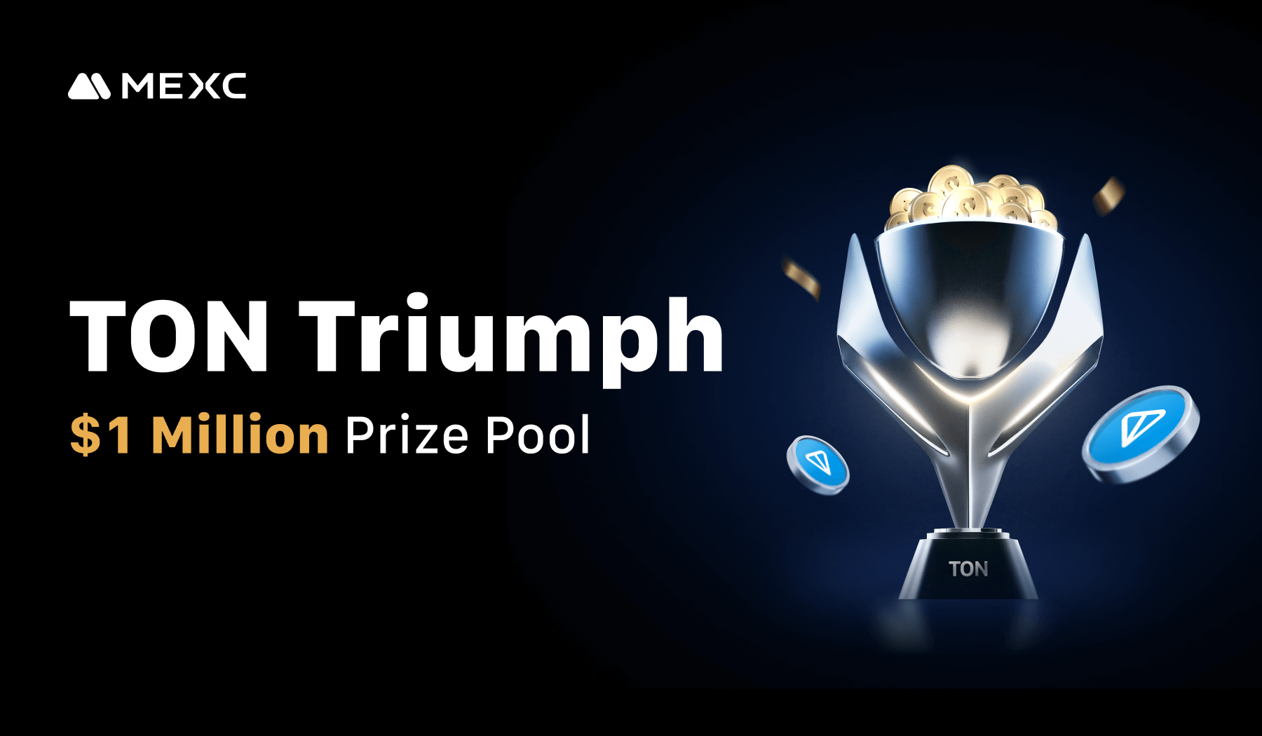 MEXC Partners with TON for Groundbreaking $1 Million Crypto Event 