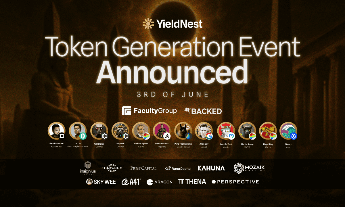 YieldNest Announces Token Generation Event (TGE) and Launch of YND Governance Token