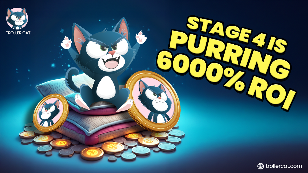 Next Crypto to Explode: Troller Cat Rushes Closer to Stage 5, While Ponke and Just a Chill Guy Stall