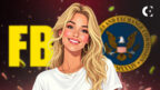 Haliey Welch ("Hawk Tuah" meme) discussing failed HAWK meme coin project, claiming FBI SEC clearance from investigation.
