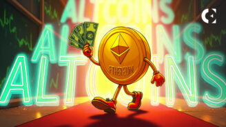 Economic data indicating Q2 boom alongside altcoin market cap chart showing bullish divergence, suggesting crypto rally potential.