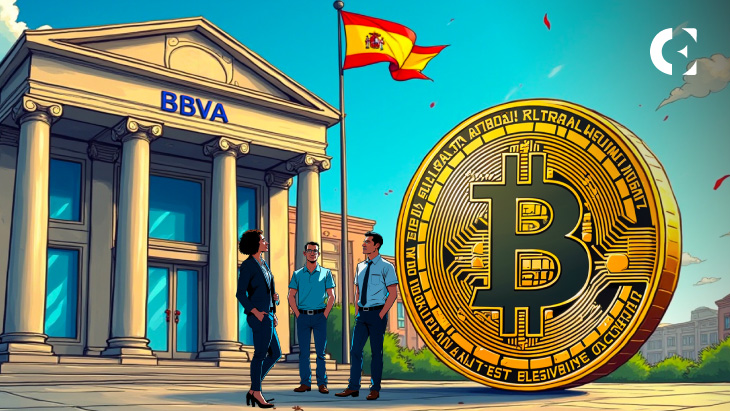 BBVA Pushes Crypto Adoption, Advises 3–7% Portfolio Allocation in Digital Assets