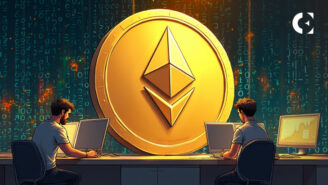 Ethereum's leading blockchain developer activity against Bitcoin's dominance in recent investor fund inflows.