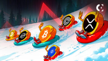 Crypto analyst Michael van de Poppe's altcoin market analysis, showing his portfolio rebalancing during a market cras