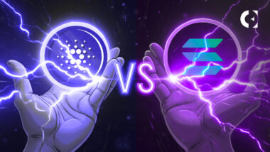 comparative analysis of Cardano (ADA) vs. Solana (SOL) showing their distinct technology and 2026 growth potential.