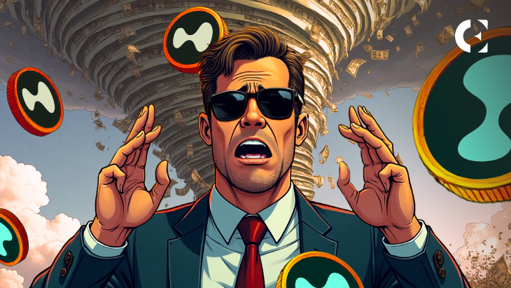 A news report on the recent trading activity of controversial crypto trader James Wynn, including a major $17.5 million loss