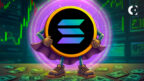 Solana (SOL) logo illustrating the building hype for a Solana spot ETF