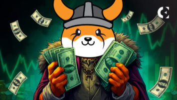 FLOKI price chart shows bullish falling wedge breakout pattern with RSI indicating fresh buying momentum for the token.