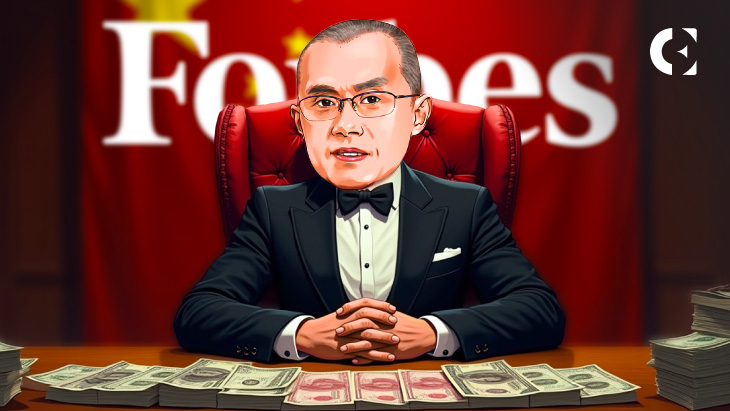 Former Binance CEO “CZ” Reclaims Title of Richest Chinese Person on Forbes List