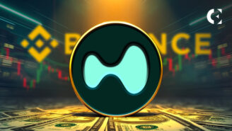 The Hyperliquid (HYPE) price chart shows consolidation at a key Fibonacci resistance level amid Binance listing rumors. 