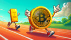 Bitcoin (BTC) market analysis charts compare its market cap growth against Gold, reflecting Bitcoin2025 conference optimism.