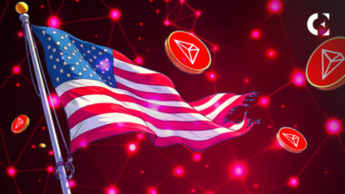 A news report on the Tron blockchain going public on the Nasdaq via a reverse merger, following a pause in the SEC's lawsuit.