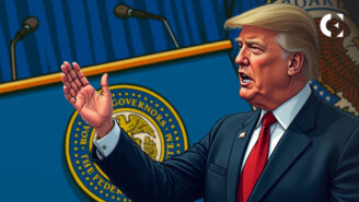 Trump's 'Two Kevins' Fed Chair search, showing portraits of Kevin Warsh and Kevin Hassett with the Federal Reserve seal.