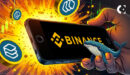 large whale transfer of the MiCA-regulated Eurite (EURI) stablecoin to the Binance exchange. 