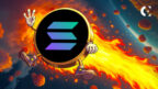 Republic's rSpaceX token launch on Solana, showing a graphic of the SpaceX rocket to represent new private market access.