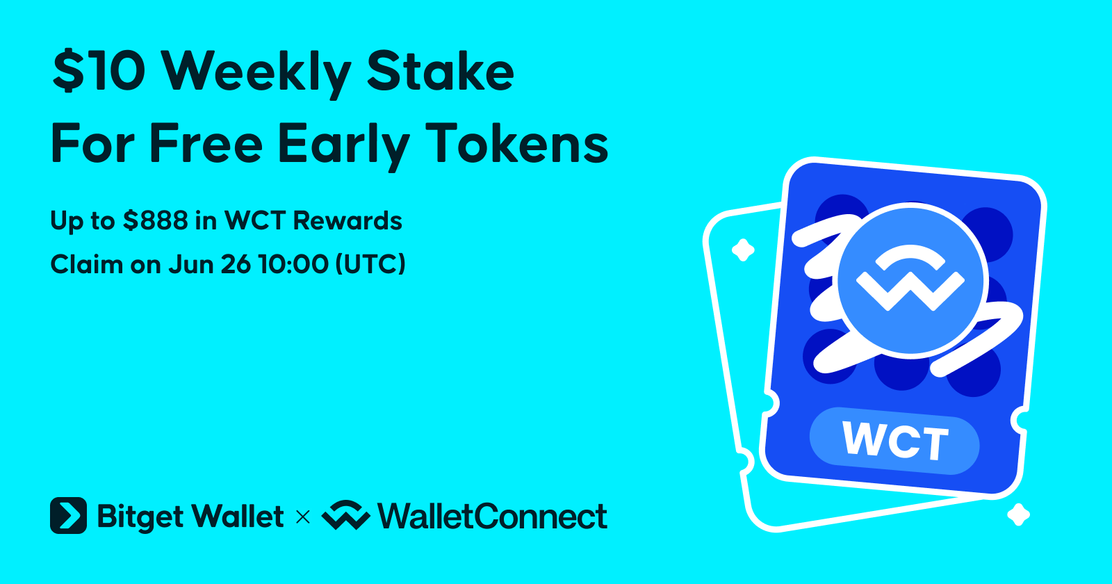 Bitget Wallet’s Fomo Thursdays to Distribute 100,000 WalletConnect Tokens via Solana