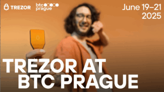 Trezor joins BTC Prague 2025 as one of the main partners