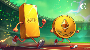 News report analyzing the inverse correlation between the price of Gold and the altcoin market, with a potential pullback for crypto in July 2025.