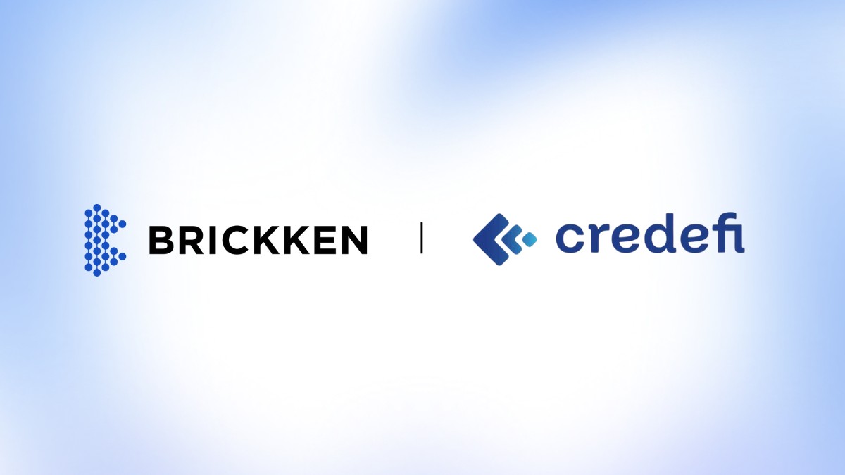 BRICKKEN PARTNERS WITH CREDEFI TO ENABLE PERMISSIONLESS LENDING FOR TOKENIZED REAL-WORLD ASSETS