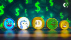 News and analysis of the top 5 best memecoins to buy in 2025, according to a list from crypto market analyst Lark Davis that includes DOGE and PENGU.

