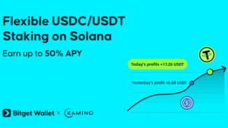Bitget Wallet Launches Solana-Based Stablecoin Staking via Kamino Integration