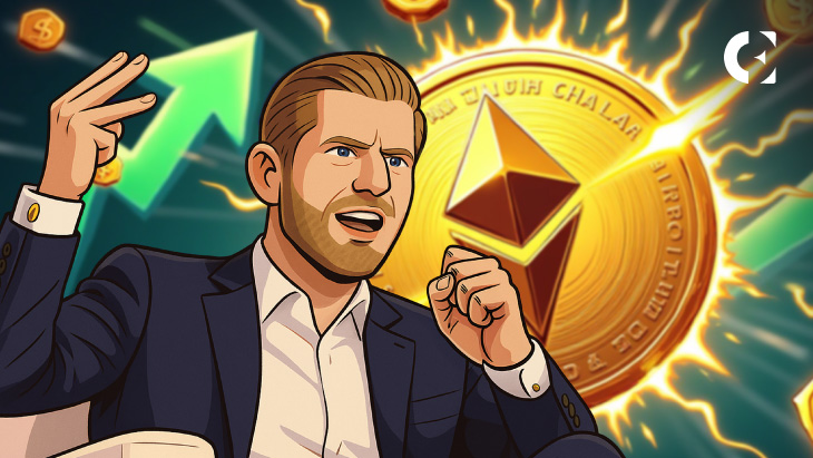 Eric Trump’s Controversial ETH Prediction Ends Up in Profit