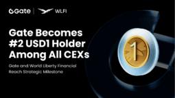 Gate and World Liberty Financial Reach Strategic Milestone: Gate Becomes Second-Largest Holder of USD1 Among Centralized Exchanges