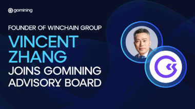 GoMining Welcomes Vincent Zhang to Advisory Board, Strengthening Focus on Sustainable Bitcoin Mining