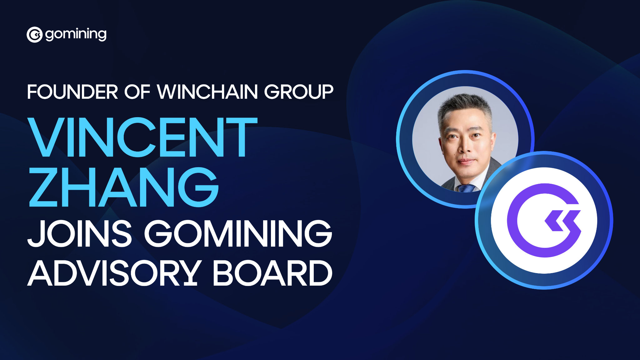 GoMining Welcomes Vincent Zhang to Advisory Board, Strengthening Focus on Sustainable Bitcoin Mining