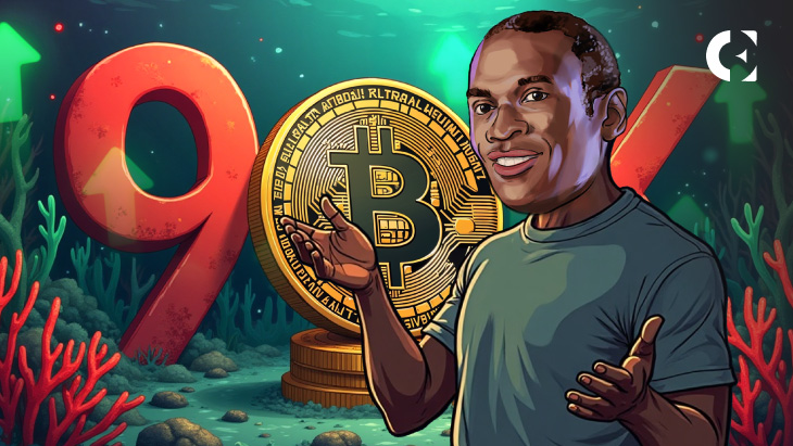 BitMEX co-founder Arthur Hayes predicts Bitcoin will correct to the $90,000 region in the short term.