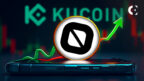 News report on KuCoin's listing of the new AI and data tokenization project, Codatta (XNY), which will begin trading in July 2025.