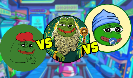 Pepeto vs Pepe vs Little PEPE as Presale Pushes Pepeto Toward The Next x100 Meme Coin In This Bull Run