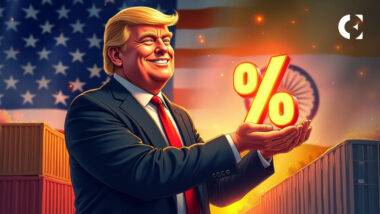 new 25% US trade tariff on India, announced by President Donald Trump, and its immediate negative impact on the crypto market.