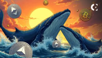 On-chain charts showing a capital rotation in the crypto market, with Ethereum (ETH) whale accumulation on the rise while Bitcoin's falls.