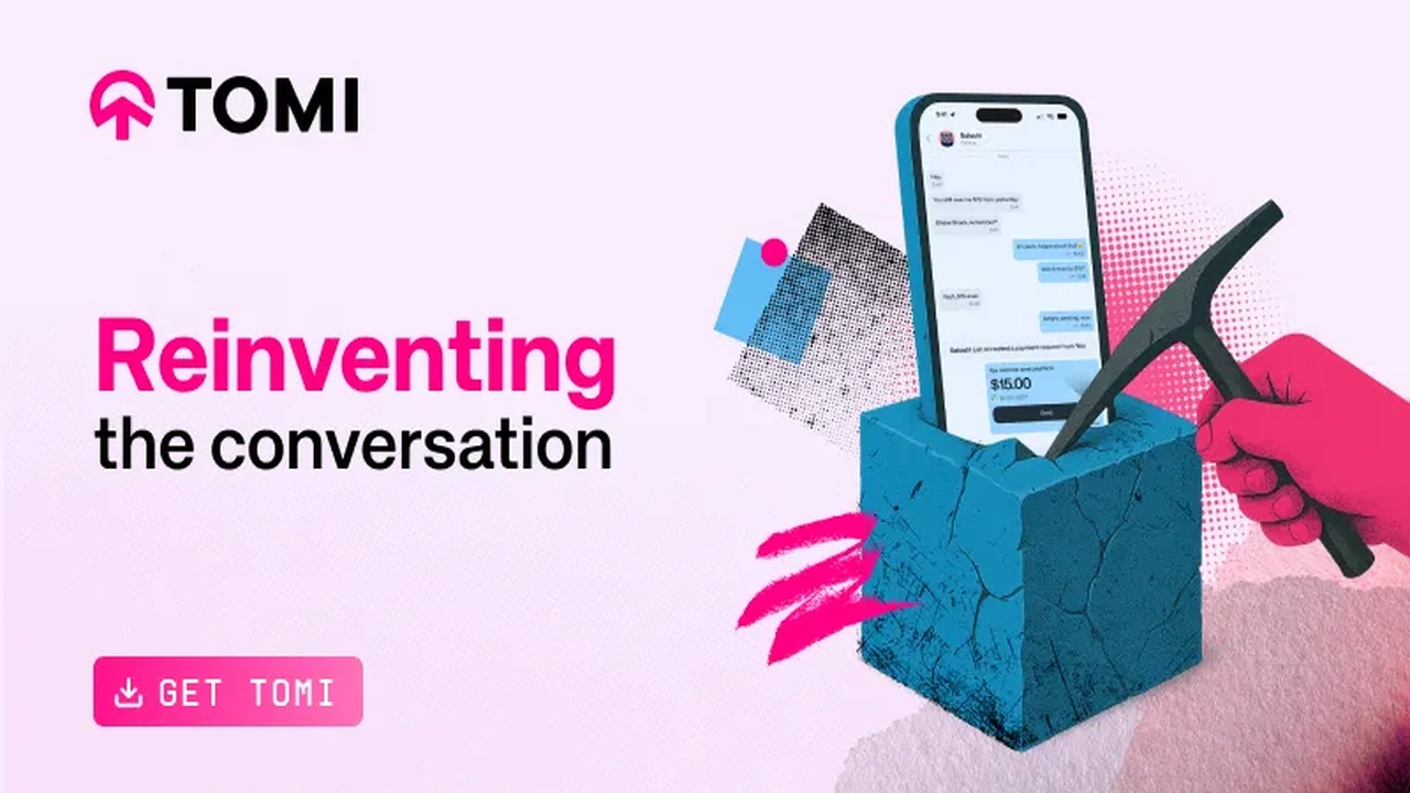 TOMI Launches Web3 Super App with Crypto-Native Messaging and Built-In Tools for Payments