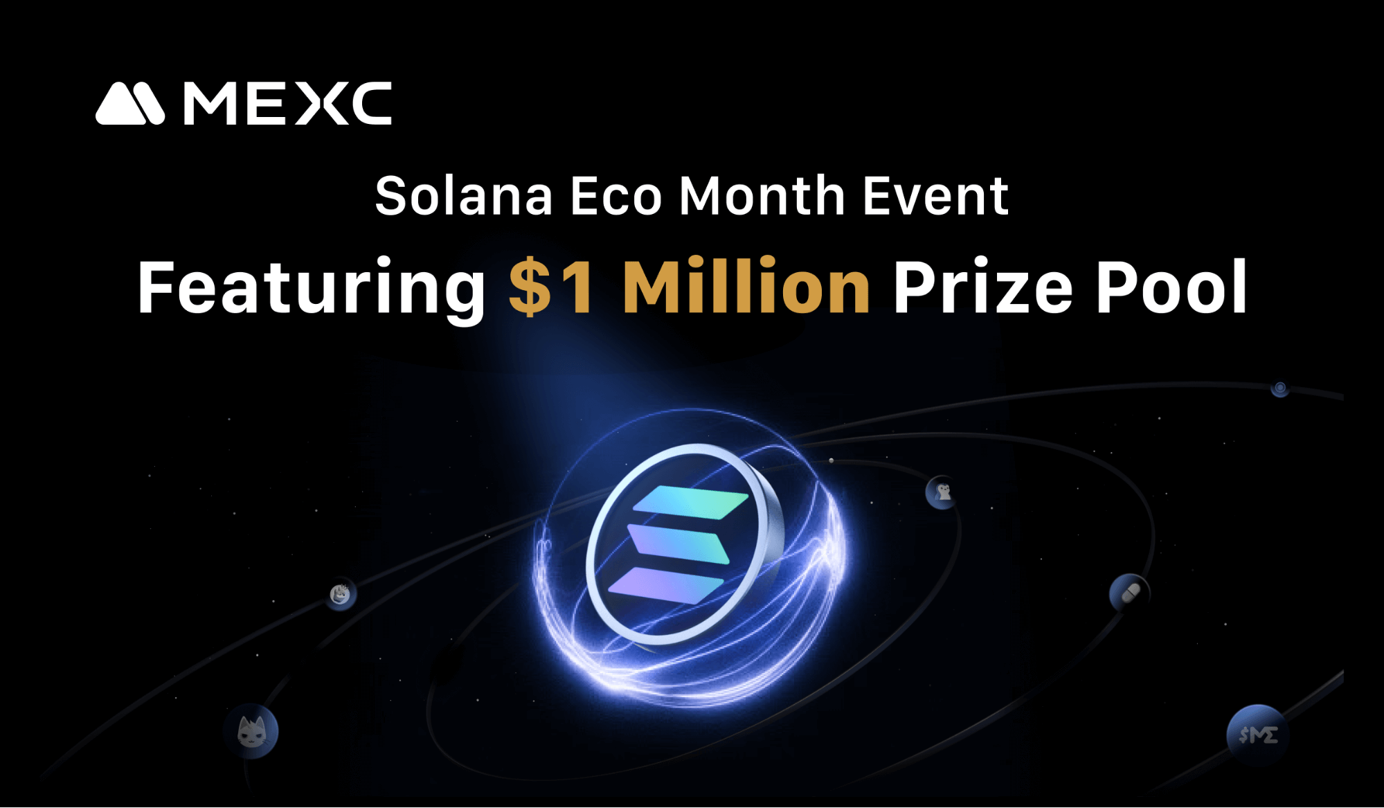 MEXC Partners with Solana to Launch Eco Month Event Featuring a $1 Million Prize Pool