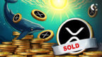 chart from Ali Martinez reveals massive XRP whale selling and its impact on the token's price.