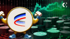 Aerodrome Finance (AERO) surges over 30% following news of a Coinbase and Base ecosystem integration.