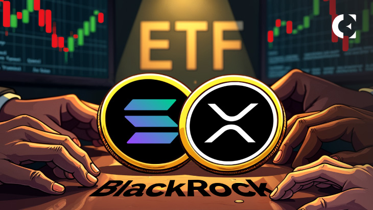 Market analysis on the potential for BlackRock to launch the next spot crypto ETFs for XRP and Solana (SOL).