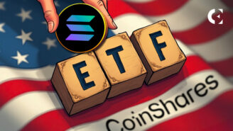 News that CoinShares has registered a Delaware entity for its proposed Solana (SOL) staking ETF.