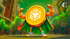 Binance Coin (BNB) market cap hits $112.2 billion, surpassing traditional finance firms DBS Bank and Strategy.