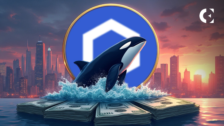 Chainlink Dips 4% After a $30 Million Whale Deposit; Key Support Sits at $21.60