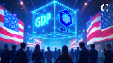 Chainlink's oracle network broadcasts official US government macroeconomic data directly onto the blockchain.