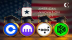coalition of crypto firms including Coinbase, Kraken, and DCG launches the new American Innovation Project (AIP) nonprofit.