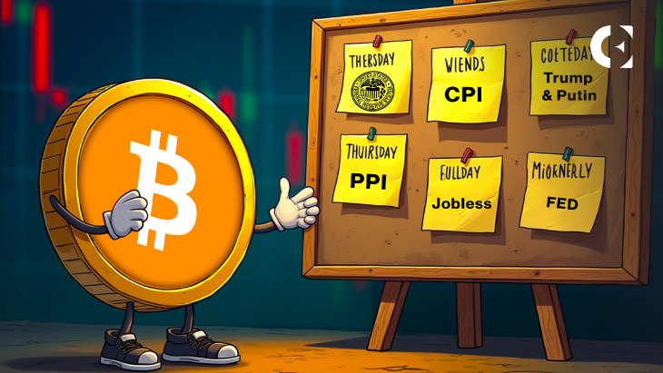 Critical Week for Crypto: CPI Data, Fed Speakers, and a Trump-Putin Summit