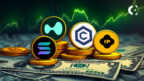 A broad crypto market rally is on, with SOL, HYPE, and a parabolic 37% surge from CRO leading the charge.