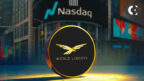 Eric Trump announces that the Trump-linked World Liberty Financial (WLFI) will ring the NASDAQ opening bell.