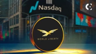 Eric Trump announces that the Trump-linked World Liberty Financial (WLFI) will ring the NASDAQ opening bell.