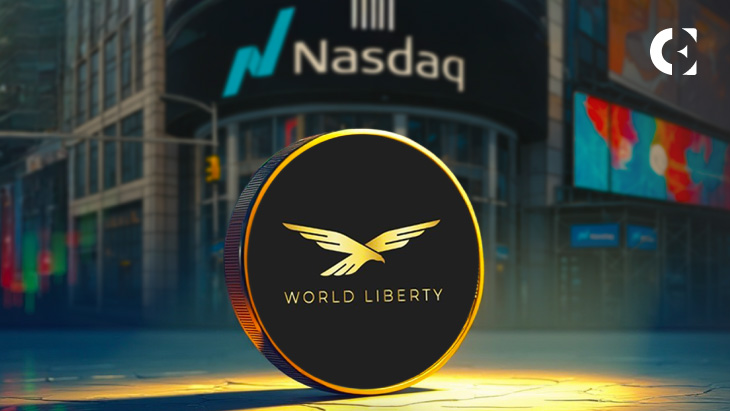 Eric Trump announces that the Trump-linked World Liberty Financial (WLFI) will ring the NASDAQ opening bell.