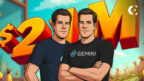 The Winklevoss twins have donated $21 million in Bitcoin to a new PAC to support a pro-crypto government.